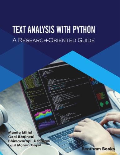 Text Analysis with Python: A Research Oriented Guide Cover