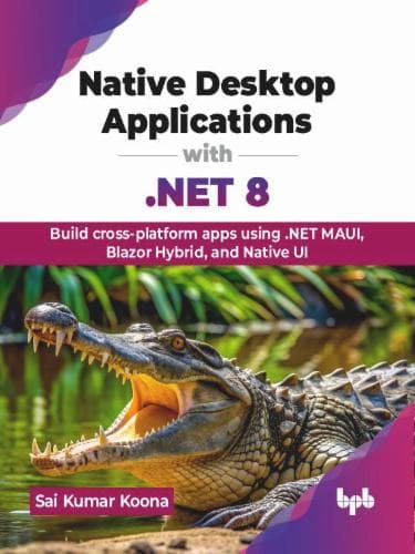 Native Desktop Applications with .NET 8 Cover