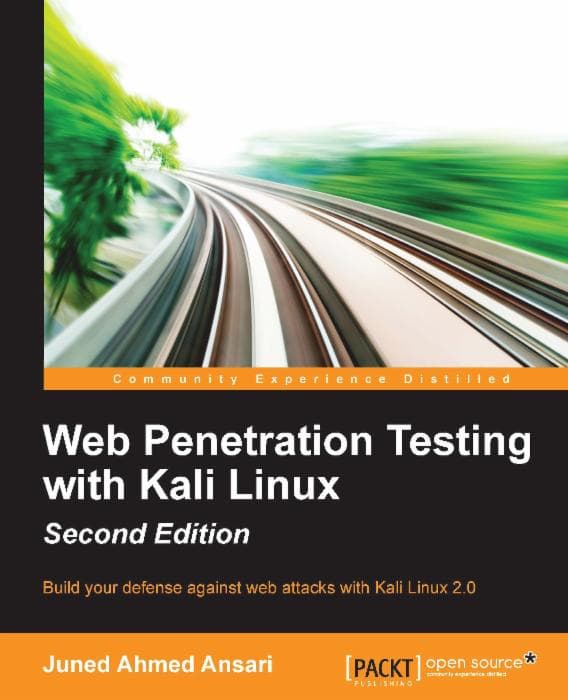Web Penetration Testing with Kali Linux 2.0, Second Edition Cover
