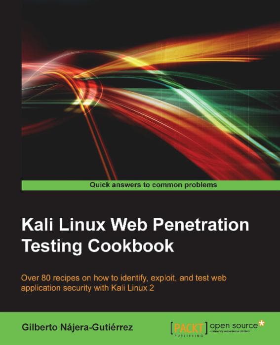 Kali Linux Web Penetration Testing Cookbook Cover