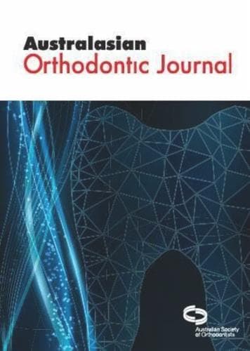 Sex determination by reference to dental plaster casts of young adults Cover