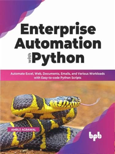 Enterprise Automation with Python Cover