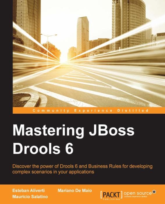 Mastering JBoss Drools 6 Cover